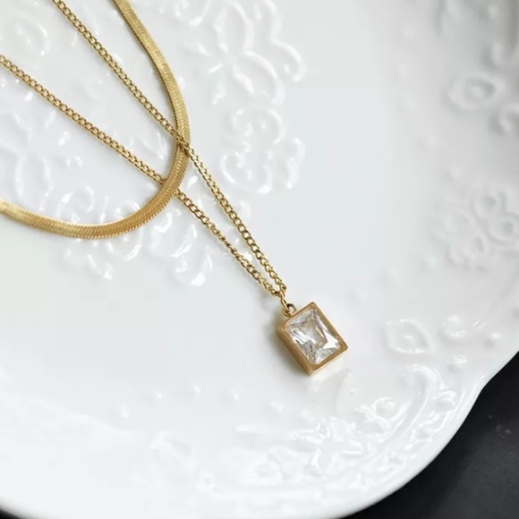 GP Double layered necklace - Picture 3 of 7